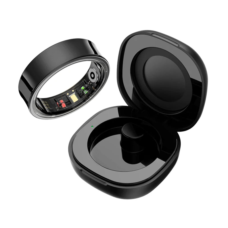 R09 Smart Ring (with Charging Case)
Heart Rate, Blood Oxygen & Skin Temperature Monitoring | 5ATM Waterproof | Android & iOS Compatible