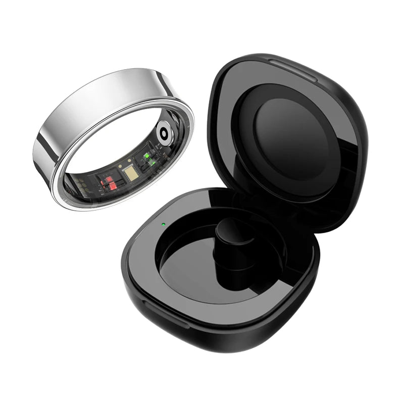 R09 Smart Ring (with Charging Case)
Heart Rate, Blood Oxygen & Skin Temperature Monitoring | 5ATM Waterproof | Android & iOS Compatible