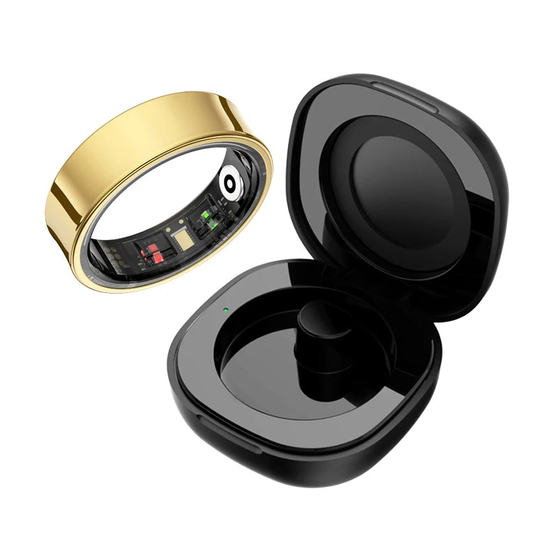 R09 Smart Ring (with Charging Case)
Heart Rate, Blood Oxygen & Skin Temperature Monitoring | 5ATM Waterproof | Android & iOS Compatible